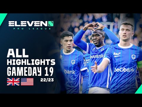 ALL HIGHLIGHTS ⚽👀 Jupiler Pro League GAMEDAY 19
