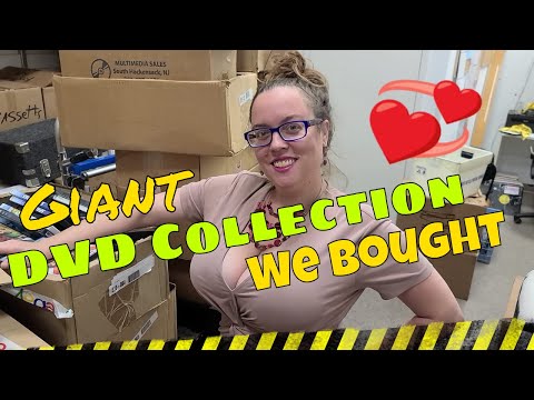 We Bought 3,000 Movies! GIANT DVD COLLECTION Buy