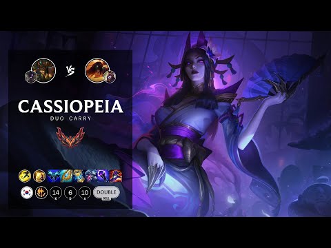 Cassiopeia Bot vs Sivir - KR Grandmaster Patch 12.16