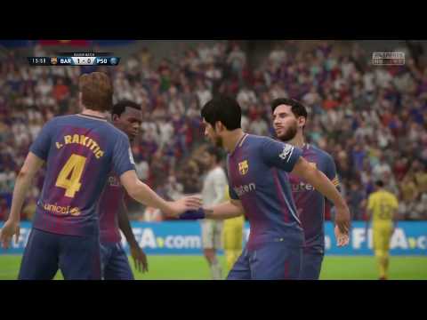 FIFA 18 ROAD TO DIVISION 1 PART 166 - BARCELONA VS PSG - FIFA 18 Online Seasons Gameplay