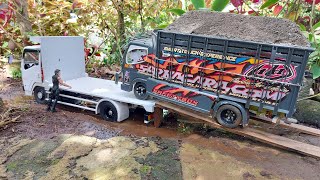 Download lagu While load full of sand, instead ask for towing | RC tow Truck mp3