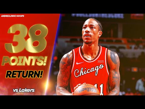 DeMar DeRozan RETURNS AND HITS 38 POINTS VS LAKERS! ● Full Highlights ● 19.12.21 ● 1080P 60 FPS