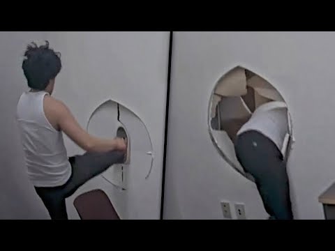 Zabił całą rodzine i próbował uciec z pokoju przesłuchań