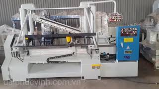 Máy tiện gỗ tự động nạp phôi