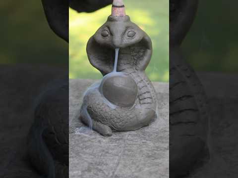 DIY | smoke fountain shivling #viral #art #diy #howto #shiva #shivshankar #shiv #shambhu #mohadev