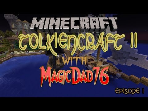 Minecraft Tolkiencraft II Episode 1 A Town Tour