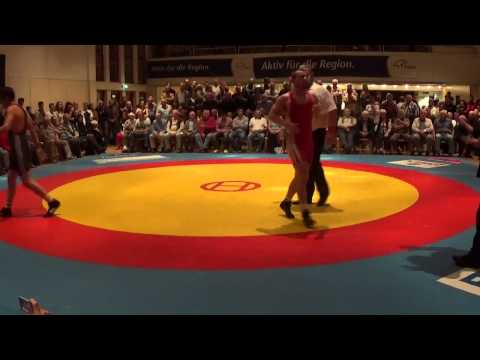 75kg Freistil: Edvard-Sandor Vajda - Ali Celibi 4:0 (ASV Schaafheim - ASV Dieburg 32:4)