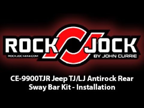 RockJock's Jeep TJ Rear Antirock Sway Bar Installation