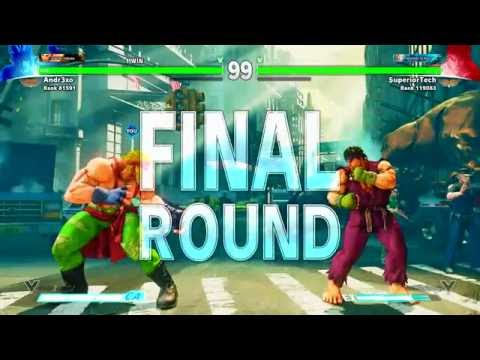 Drexo (Alex) Vs SuperiorTech (Ryu) [Street Fighter 5 Ranked]