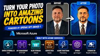 I Used Azure + OpenAI  to Turn My Photo into a Cartoon — Here's How to Build It