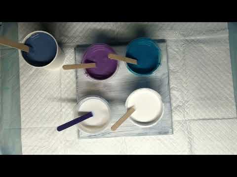 #284 Get Ready to Be Amazed: A Loaded Pallete Knife, Stunning Bloom Swipe Technique with Swirls!