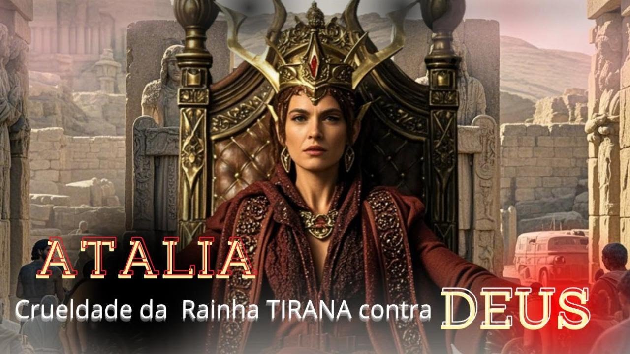 Atalia: A Rainha que Tentou Apagar a Linhagem de Davi.  ¨Segredos e Traições Revelados".  #davi