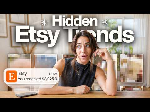 5 Highly Profitable Unsaturated Etsy Trends Exploding Right Now