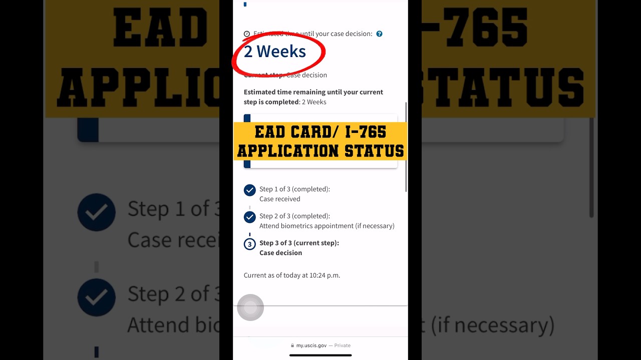 Track your EAD Card/ I-765 Application Status!!