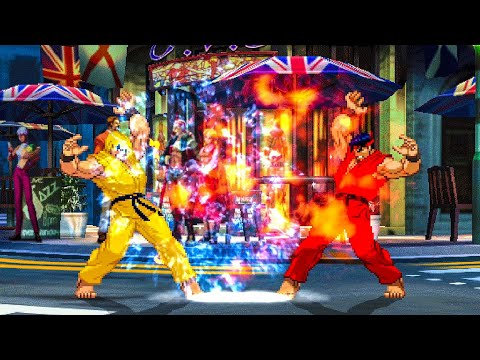 FIRE KEN VS ICE RYU