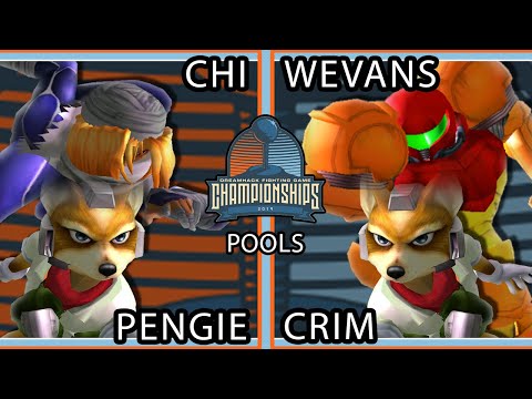 DHATL 2019 SSBM Teams - Chi & Pengie Vs. Wevans & Crim Smash Melee Tournament Pools