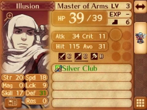Fire Emblem Fates Birthright Blind Run: Part 27 B - The Wonky Stat Trial