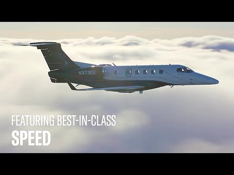 The new Embraer Phenom 300E: Next-Gen! Is the fastest single-pilot aircraft!