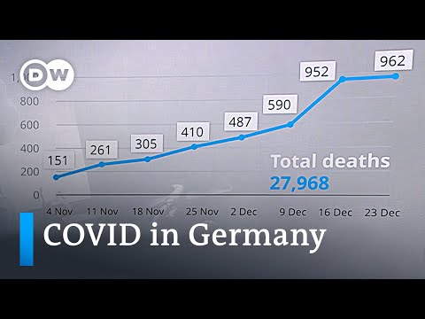 德國COVID-19死亡人數再創新高 - DW新聞 (Germany registers another record number of COVID-19 deaths | DW News)