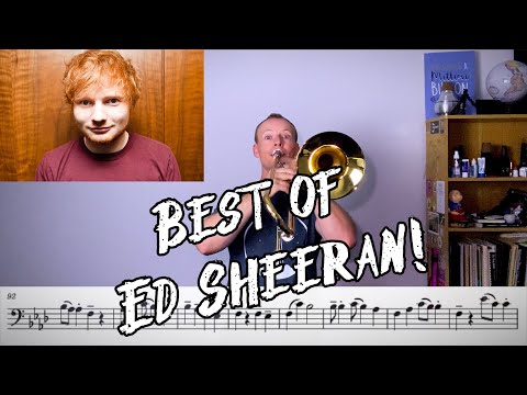 Ed Sheeran Medley - Easy Trombone Play Along