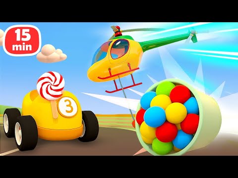 Neue Einsätze für die Rettungsfahrzeuge! Die Helfer Autos - Kompilation für Kinder