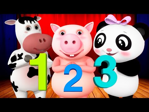 Clap With Me 👏 1, 2, 3! + More Nursery Rhymes & Kids Songs - ABCs and 123s