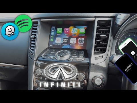 Apple CarPlay & Android Auto for Infiniti QX70 2013-2018