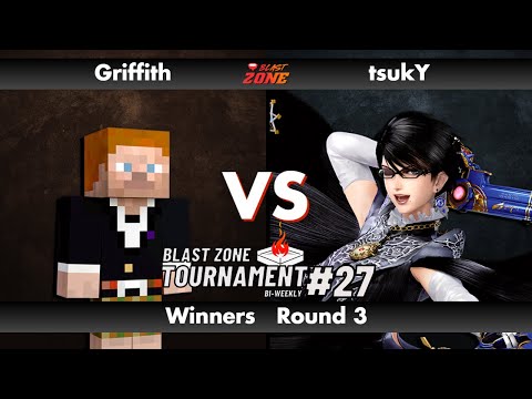 Griffith (Steve) vs tsukY (Bayonetta) - Blast Zone Tournament #27