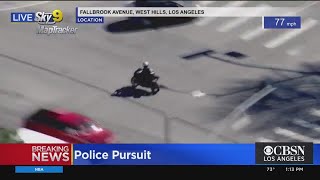 Warning Graphic: Pursuit Of Motorcycle Driver Comes To End With Horrific Crash