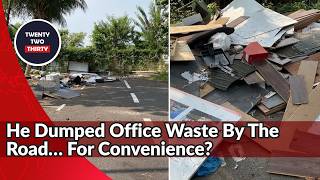 Driver Fined S$8,000 for Illegal Dumping Case That Raises Bigger Questions in Singapore