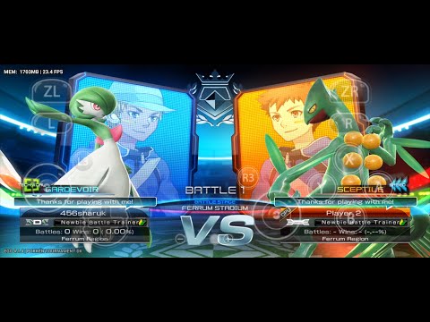 Gardevoir Vs Sceptile fight in eggns emu pokemon tournament dx #viral