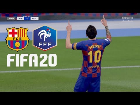 FIFA 20 ROAD TO DIVISION 1 PART 60 - BARCELONA VS FRANCE - FIFA 20 Online Seasons Gameplay