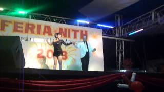 feria nith 2013 erika bailando salsa