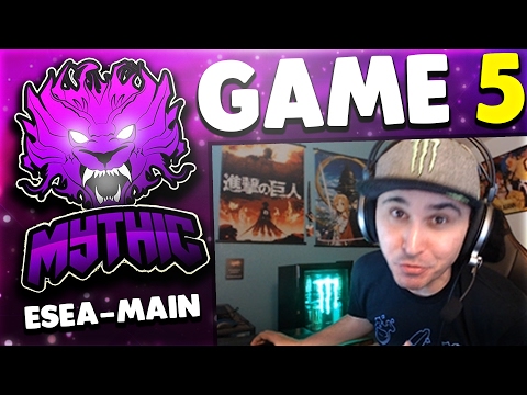 MYTHIC REBORN - LEAGUE MATCH #5 (Summit1g's POV)