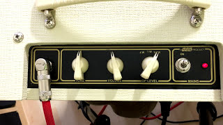Video thumbnail for Vox AC4TV | review demo, retube tutorial + A/B comparison stock vs new tubes by JJ of the T