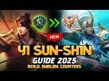 Yi Sun Shin Guide 2025 New Best Build Emblem Hero Counters Mobile Legends