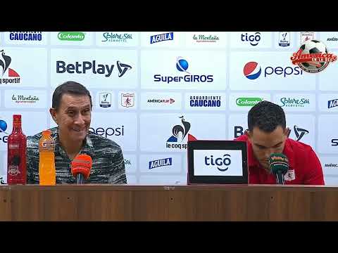 Rueda de prensa América tras la derrota ante Independiente Medellín 0-2 #américa #medellin #liga