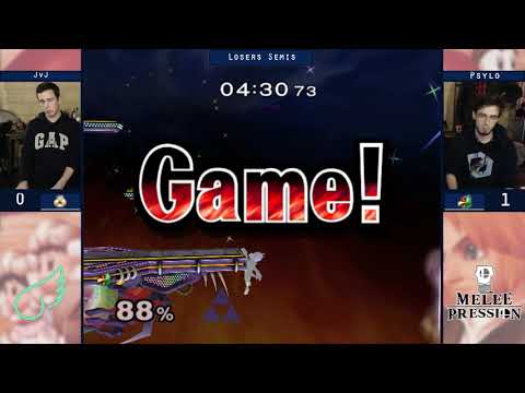 Super Melee Pression 2 - JvJ (Sheik) vs. Psylo (Falco) - Losers Semis