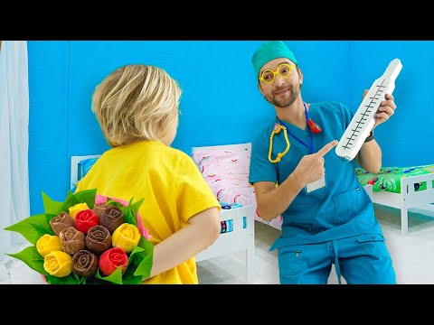 Chris and Useful stories about taking care of health - Funny stories with kids