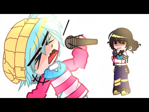 // zoey and baby rap battle // gacha // saja boys // huntrix // baby saja // zoey //