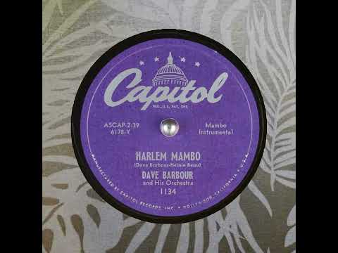 HARLEM MAMBO   DAVE BARBOUR and His Orchestra   CAPITOL