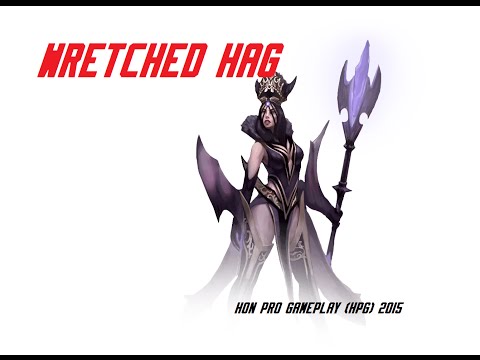 HoN Pro Wretched Hag Gameplay - 1987 MMR - Ep.248