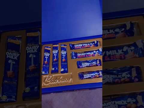 chocolate gift box #dairymilk #cadbury #cadburygift #chocolategiftbox #chocolatereel #chocolatelover