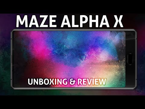 Můj nový telefon - levný Android Maze Alpha X - unboxing a recenze