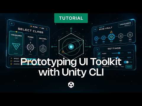 Prototyping UI Toolkit with Unity CLI