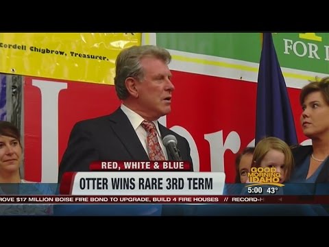 Otter wins rare third term