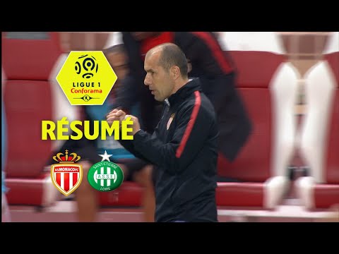 AS Monaco - AS Saint-Etienne ( 1-0 ) - Résumé - (ASM - ASSE) / 2017-18