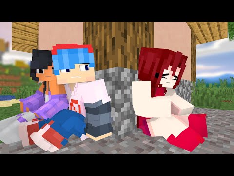 BAD LIAR FIRST MEET FNF BOYFRIEND CHEATING TO GIRLFRIEND APHMAU - MINECRAFT ANIMATION #shorts