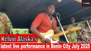 Kelvin Alaska's latest live performance in Benin City July 2025