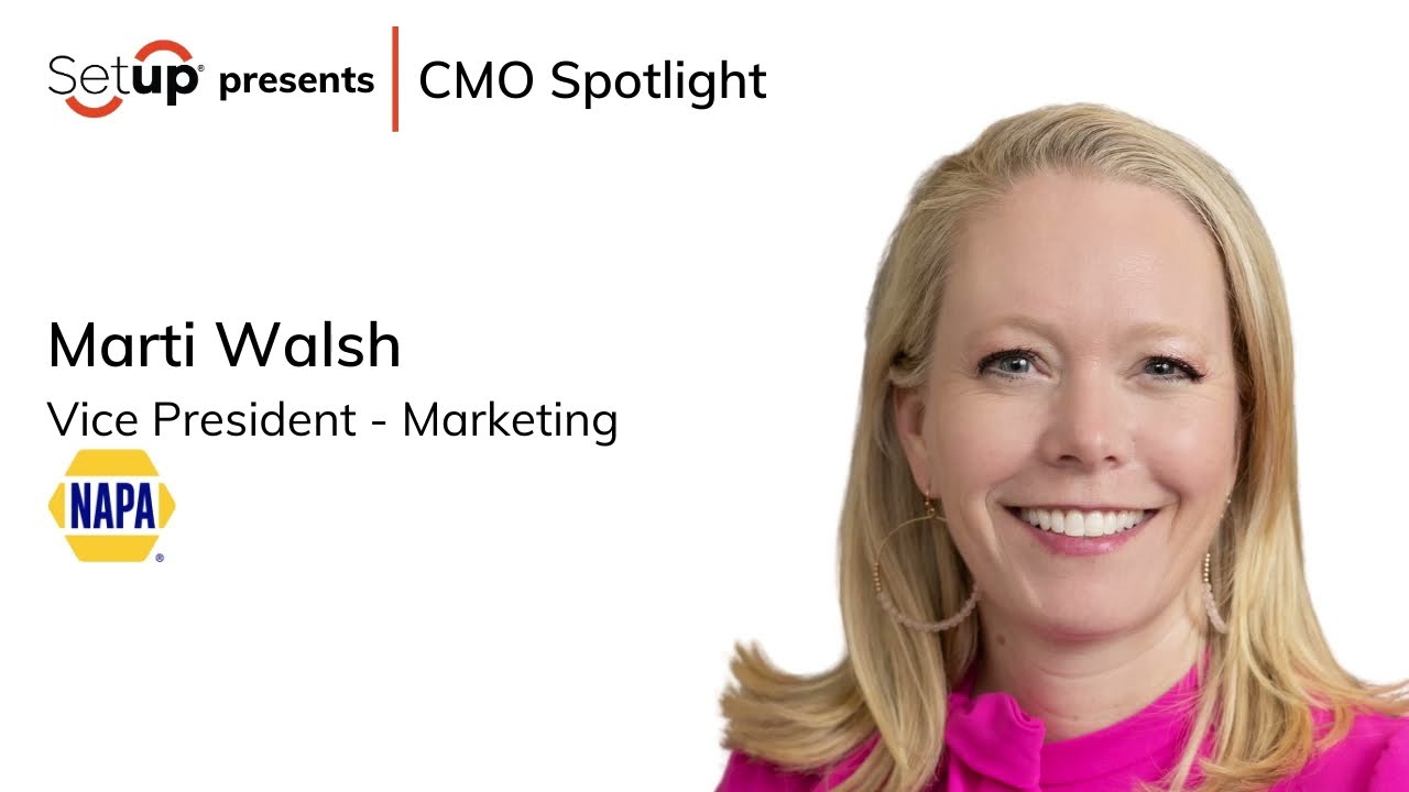 Marti Walsh — Vice President of Marketing, NAPA